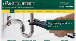 Desktop Screenshot of abcdrainandplumbing.com